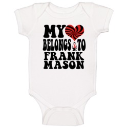 My Heart Belongs To Frank Mason Video Game Character Retro Baby One Pi My Heart Belongs To Frank Mason Video Game Character Retro Baby One Pi