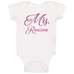 Mrs Ronron Favorite Video Game Character Cool Fan Baby One Piece Mrs Ronron Favorite Video Game Character Cool Fan Baby One Piece