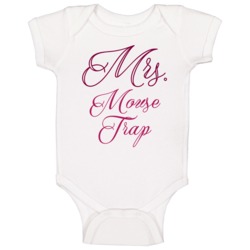 Mrs Mouse Trap Favorite Video Game Cool Fan Baby One Piece Mrs Mouse Trap Favorite Video Game Cool Fan Baby One Piece