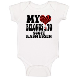 My Heart Belongs To Scott Rasmussen Video Game Character Retro Baby On My Heart Belongs To Scott Rasmussen Video Game Character Retro Baby On