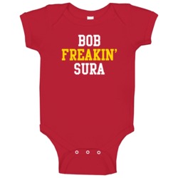 Bob Sura Freakin Favorite Houston Basketball Player Fan Baby One Piece Bob Sura Freakin Favorite Houston Basketball Player Fan Baby One Piece