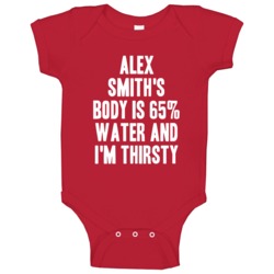 Alex Smith Body Is Water I'm Thirsty Kansas City Football Player Fan B Alex Smith Body Is Water I'm Thirsty Kansas City Football Player Fan B