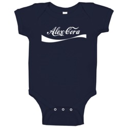 Alex Cora Cleveland Baseball Player Cola Parody Cool Fan Baby One Piec Alex Cora Cleveland Baseball Player Cola Parody Cool Fan Baby One Piec