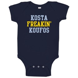 Kosta Koufos Freakin Favorite Memphis Basketball Player Fan Baby One P Kosta Koufos Freakin Favorite Memphis Basketball Player Fan Baby One P