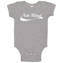 Nate Bland Houston Baseball Player Cola Parody Cool Fan Baby One Piece Nate Bland Houston Baseball Player Cola Parody Cool Fan Baby One Piece