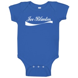 Joe Blanton Kansas City Baseball Player Cola Parody Cool Fan Baby One Joe Blanton Kansas City Baseball Player Cola Parody Cool Fan Baby One
