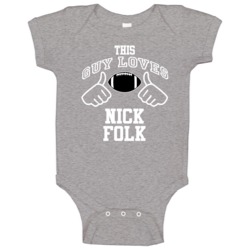 This Guy Loves Nick Folk New York NY Football Fan Sports T Shirts Baby This Guy Loves Nick Folk New York NY Football Fan Sports T Shirts Baby