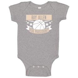 Ray Allen For President Milwaukee Basketball Player Funny Sports Fan B Ray Allen For President Milwaukee Basketball Player Funny Sports Fan B