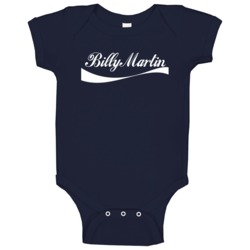 Billy Martin Detroit Baseball Player Cola Parody Cool Fan Baby One Pie