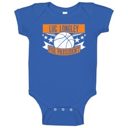 Luc Longley For President New York Basketball Player Funny Sports Fan Luc Longley For President New York Basketball Player Funny Sports Fan