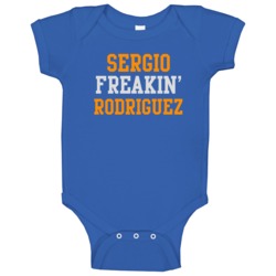 Sergio Rodriguez Freakin Favorite New York Basketball Player Fan Baby Sergio Rodriguez Freakin Favorite New York Basketball Player Fan Baby