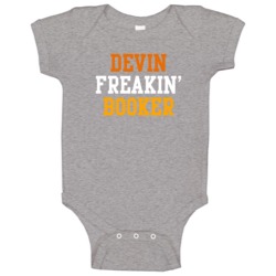 Devin Booker Freakin Favorite Phoenix Basketball Player Fan Baby One P Devin Booker Freakin Favorite Phoenix Basketball Player Fan Baby One P