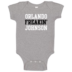 Orlando Johnson Freakin Favorite Sacramento Basketball Player Fan Baby Orlando Johnson Freakin Favorite Sacramento Basketball Player Fan Baby