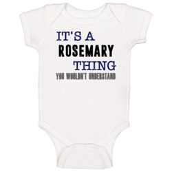 It's A Rosemary Thing You Wouldn't Understand Cool Fan Favorite Video It's A Rosemary Thing You Wouldn't Understand Cool Fan Favorite Video