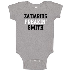 Za'darius Freakin' Smith Baltimore Football Player Cool Fan Baby One P Za'darius Freakin' Smith Baltimore Football Player Cool Fan Baby One P