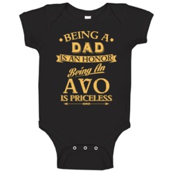 Dad An Honor Avo Is Priceless Galician Grandfather Father's Day Gift B Dad An Honor Avo Is Priceless Galician Grandfather Father's Day Gift B