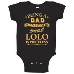 Dad An Honor Lolo Is Priceless Filipino Grandfather Father's Day Gift Dad An Honor Lolo Is Priceless Filipino Grandfather Father's Day Gift