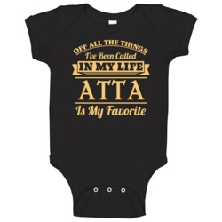 Being Called Atta Latin Dad Is My Favorite Father's Day Gift Baby One Being Called Atta Latin Dad Is My Favorite Father's Day Gift Baby One