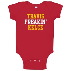 Travis Freakin' Kelce Kansas City Football Player Cool Fan Baby One Pi Travis Freakin' Kelce Kansas City Football Player Cool Fan Baby One Pi
