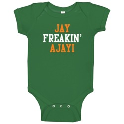 Jay Freakin' Ajayi Miami Football Player Cool Fan Baby One Piece Jay Freakin' Ajayi Miami Football Player Cool Fan Baby One Piece