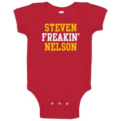 Steven Freakin' Nelson Kansas City Football Player Cool Fan Baby One P Steven Freakin' Nelson Kansas City Football Player Cool Fan Baby One P