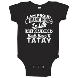 Proud Of Being Tatay Filipino Dad Best Parent Father's Day Gift Baby O Proud Of Being Tatay Filipino Dad Best Parent Father's Day Gift Baby O