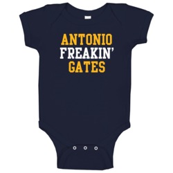 Antonio Freakin' Gates San Diego Football Player Cool Fan Baby One Pie Antonio Freakin' Gates San Diego Football Player Cool Fan Baby One Pie