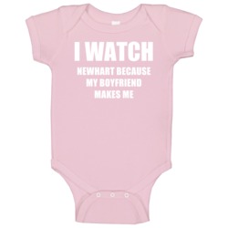 I Watch Newhart Boyfriend Tv Show Baby One Piece I Watch Newhart Boyfriend Tv Show Baby One Piece