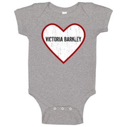 Victoria Barkley The Big Valley Love Tv Character Baby One Piece Victoria Barkley The Big Valley Love Tv Character Baby One Piece