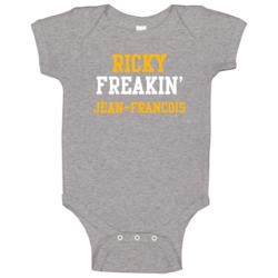 Ricky Freakin' Jean-francois Washington Football Player Cool Fan Baby Ricky Freakin' Jean-francois Washington Football Player Cool Fan Baby