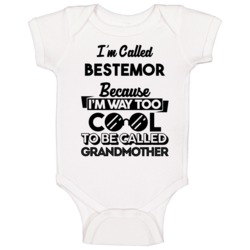Called Bestemor Too Cool Grandma Grandmother Mother's Day Gift Baby On Called Bestemor Too Cool Grandma Grandmother Mother's Day Gift Baby On