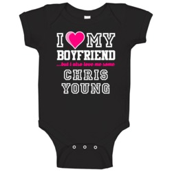 I Love My Boyfriend Also Love Me Some Chris Young New Orleans Football I Love My Boyfriend Also Love Me Some Chris Young New Orleans Football