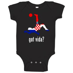 Domagoj Vida Croatia Df Kick Football Soccer World Cup Baby One Piece Domagoj Vida Croatia Df Kick Football Soccer World Cup Baby One Piece