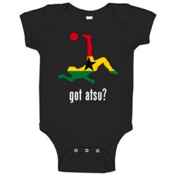 Christian Atsu Ghana Mf Kick Football Soccer World Cup Baby One Piece Christian Atsu Ghana Mf Kick Football Soccer World Cup Baby One Piece