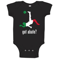 Ignazio Abate Italy Df Kick Football Soccer World Cup Baby One Piece Ignazio Abate Italy Df Kick Football Soccer World Cup Baby One Piece