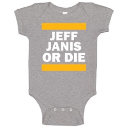 Jeff Janis Or Die Green Bay Football Player Funny Fan Baby One Piece Jeff Janis Or Die Green Bay Football Player Funny Fan Baby One Piece