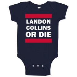 Landon Collins Or Die New York Football Player Funny Fan Baby One Piec Landon Collins Or Die New York Football Player Funny Fan Baby One Piec