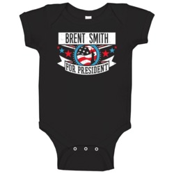 Brent Smith For President New York City Nyc Sports Funny Baby One Piec Brent Smith For President New York City Nyc Sports Funny Baby One Piec