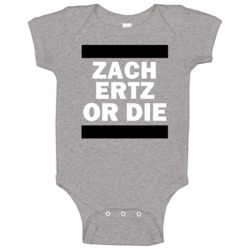 Zach Ertz Or Die Philadelphia Football Player Funny Fan Baby One Piece Zach Ertz Or Die Philadelphia Football Player Funny Fan Baby One Piece
