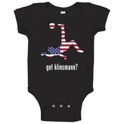 Jurgen Klinsmann Usa Coach Black Football Soccer World Cup Baby One Pi Jurgen Klinsmann Usa Coach Black Football Soccer World Cup Baby One Pi