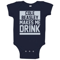 Cole Beasley Makes Me Drink Dallas Football Player Funny Fan Baby One Cole Beasley Makes Me Drink Dallas Football Player Funny Fan Baby One