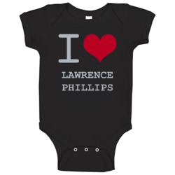 Lawrence Phillips I Love Heart Basketball Hockey Baseball Football Bab Lawrence Phillips I Love Heart Basketball Hockey Baseball Football Bab