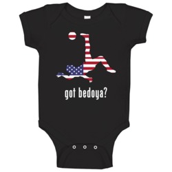 Alejandro Bedoya Usa Mf Black Football Soccer World Cup Baby One Piece Alejandro Bedoya Usa Mf Black Football Soccer World Cup Baby One Piece