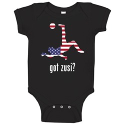 Graham Zusi Usa Mf Black Football Soccer World Cup Baby One Piece Graham Zusi Usa Mf Black Football Soccer World Cup Baby One Piece