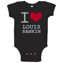 Louis Rankin I Love Heart Basketball Hockey Baseball Football Baby One Louis Rankin I Love Heart Basketball Hockey Baseball Football Baby One