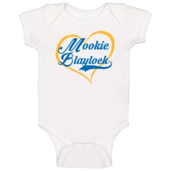 Mookie Blaylock Love Heart Fan Golden State Basketball Baby One Piece Mookie Blaylock Love Heart Fan Golden State Basketball Baby One Piece
