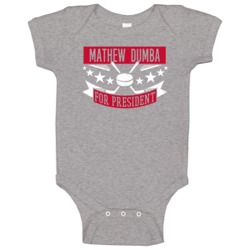 Mathew Dumba For President Minnesota Hockey Player Funny Political Sat Mathew Dumba For President Minnesota Hockey Player Funny Political Sat