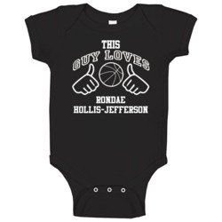 Rondae Hollis-jefferson This Guy Loves Heart Brooklyn Basketball Baby Rondae Hollis-jefferson This Guy Loves Heart Brooklyn Basketball Baby