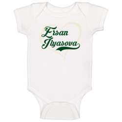 Ersan Ilyasova Love Heart Fan Milwaukee Basketball Baby One Piece Ersan Ilyasova Love Heart Fan Milwaukee Basketball Baby One Piece
