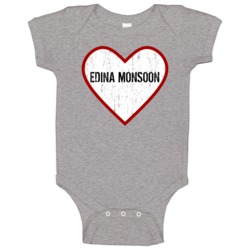 Edina Monsoon Absolutely Fabulous Love Tv Character Baby One Piece Edina Monsoon Absolutely Fabulous Love Tv Character Baby One Piece